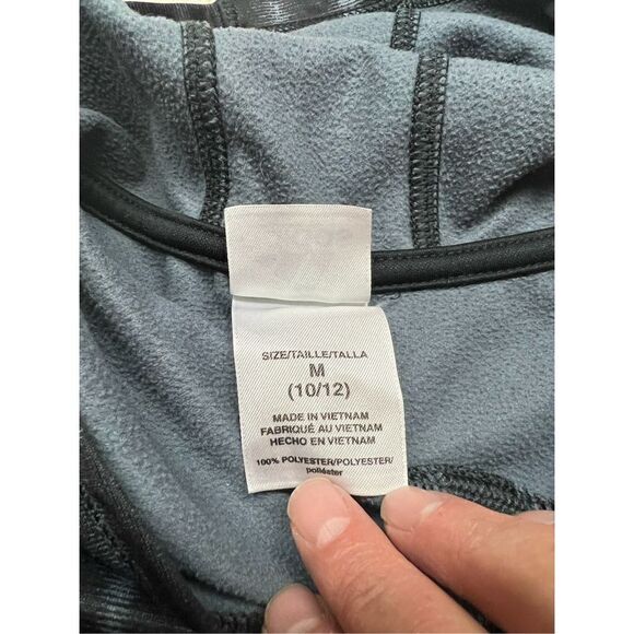 🔥5/20 🔥 Adidas Kids Hoodie Sweatshirt Sz 10/12 Black/Gray - Picture 4 of 6